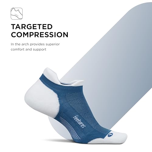 Image of Feetures Elite Golf Max Cushion Tab Ankle Socks - Sport Sock with Targeted Compression