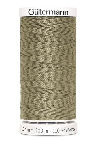 Gutermann hilo para coser denim beige miniatura 1