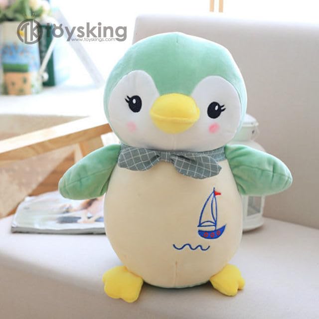 Image of Premium Soft Cuddly Penguin Plush Toy for Kids 30cm Ultra Soft, BPA Free, Non-Toxic Stuffed Animal Cute Huggable Penguin with Embroidery Birthday Gift for Boys,Girls & Babies, 1 Piece