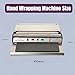 Hand Wrapping Machine, 270W Food Wrapping Machine, Heating Film Sealing Maker with Temperature Adjust, 5-Speed Control, for Supermarkets, Fruit Shops