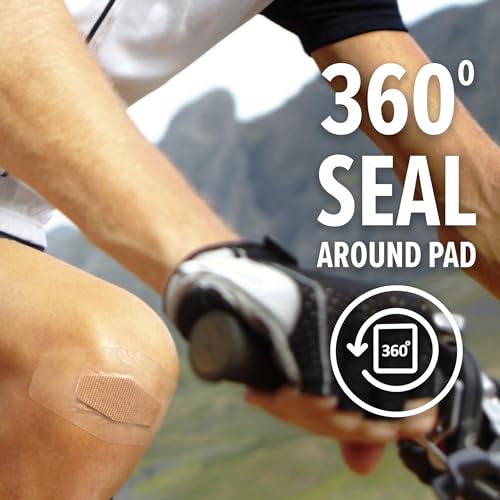 image for Nexcare Max Hold Waterproof Bandages, Comfortable, Low-Profile Film Fi