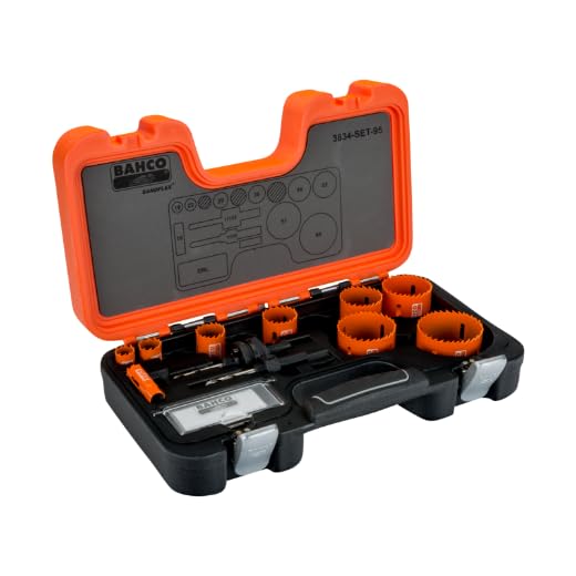 Bahco 3834-set-95 Plumbers Holesaw Set