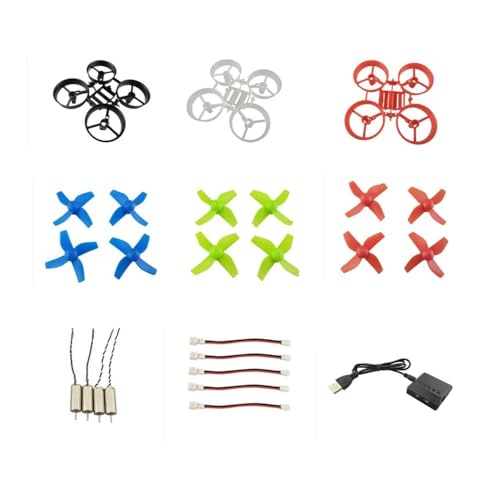 Hélice cassée ou moteur fatigué sur H36 E010 ? Kit de cadre 65mm avec moteur 615