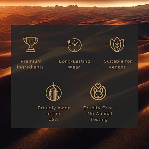 H Habibi Desert Oud Fragrance For Men - Floral, Woody, Patchouli Cologne For Men - Warm, Sweet & Spicy Niche Eau De Parfum Men - Blended With Rare Exotic Notes - Work, Evening Special Occasion Wear #TOP7