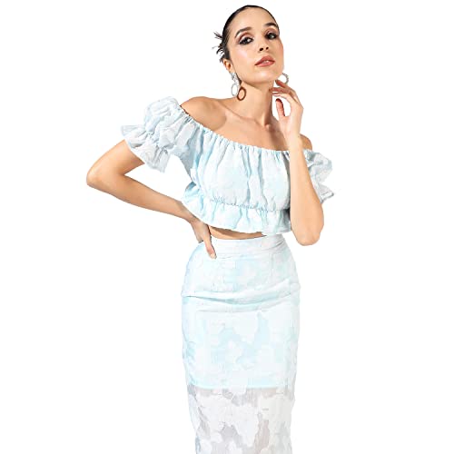 Image of Campus Sutra Women's Co-Ord Set For Casual Wear | Polyester Breathable Fabric Clothing Set Crafted With Comfort Fit And High Performance For Everyday Wear |
