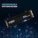 Crucial P5 Plus 2TB Gen4 NVMe M.2 SSD Internal Gaming SSD with Heatsink, Compatible with PlayStation 5(PS5) - up to 6600MB/s - CT2000P5PSSD5