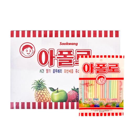 Sookwang Apollo K-Snack Candy Sabor Variado 720g miniatura 1