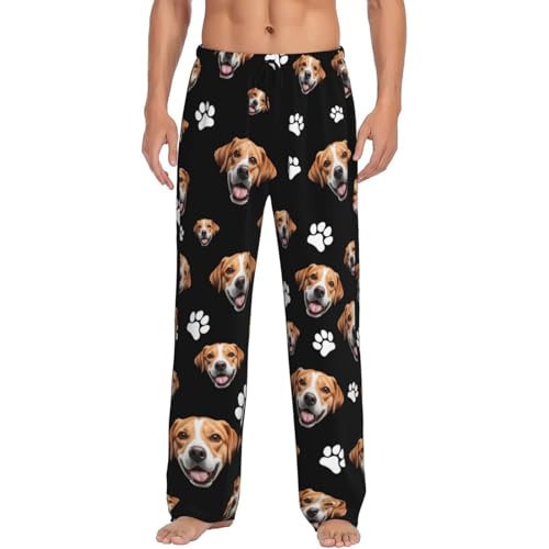 Generic Men's Personalized Face Pajama Pants - Funny Gifts for Adult Men