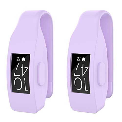 [2 Pack] Clip Holder Replacement for Fitbit Inspire and Inspire HR, Soft Silicone