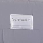 Blue and Grey Dino Toddler Nap Mat with Pillow and Blanket - Image 3