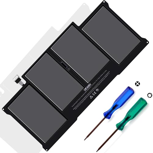 La mejor comparación de Batería macbook air disponible en línea. 37 VIFANIV A1466 A1369 - Batería para Apple MacBook Air de 13 pulgadas (mediados de 2012, mediados de 2013, principios de 2014, principios de 2015, 2017) A1369 (finales de 2010,...