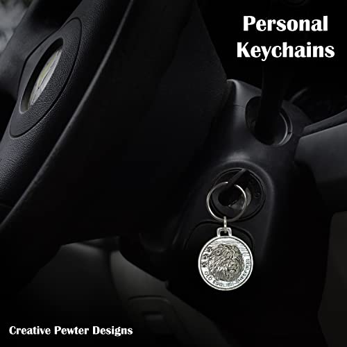 Old English Sheepdog Keychain, Dog, Pewter, D132KC, 1 1/2", 100% Handmade in the USA, Pet, Tag, Metal, Keychain, Key Chain, Key Ring, Key Fob, Gift, Over 90 Dog Keychains 5