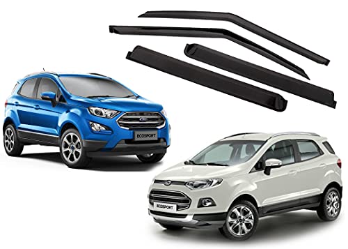 Image of CarSaaz Unbreakable Door Visor /Rain Visor /Wind Deflector Compatible with Ford Ecosport Type 2 (2018-Present)