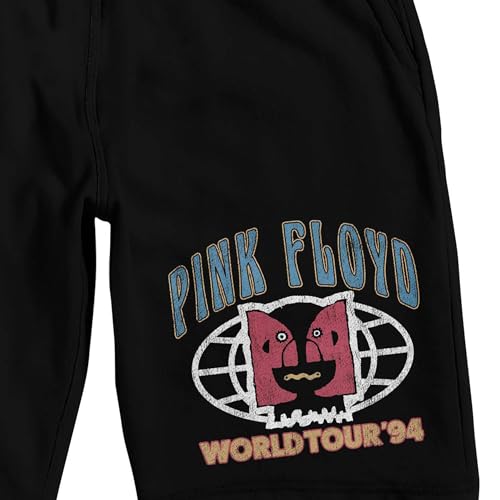 Pink Floyd ‘94 World Tour Men's Black Sleep Pajama Shorts2