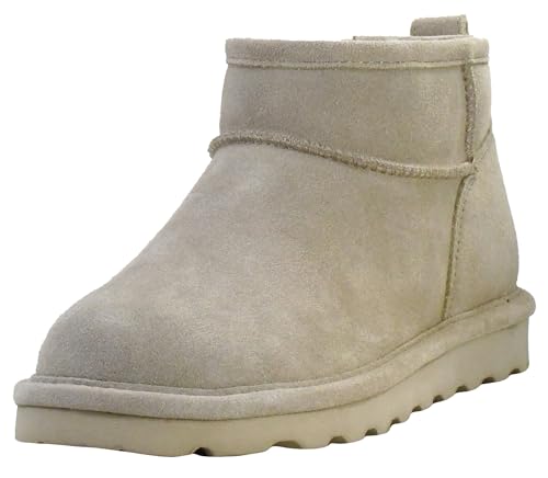 BEARPAW Women's Shorty Boot, Lemon Pepper, 8.5 M