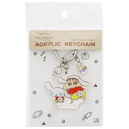 クレヨンしんちゃん×サンボマスター　3連キーホルダー　10個セット サンスター文具 クレヨンしんちゃん 3連アクリル キーホルダー