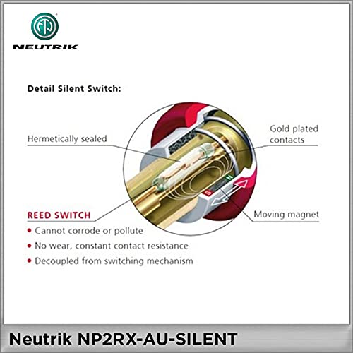 Connettore Maschio Connettori Neutrik NP2RX Jack Mono Maschio - Confezione Da 2 Pezzi Per Cavi Audio Cavo Audio - Foto 4