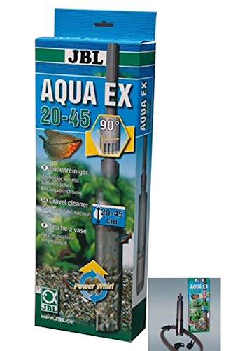 JBL Aqua Ex Set, Bodenreiniger für Aquarien mit automatischer Ansaugvorrichtung, 20 - 45 cm Höhe