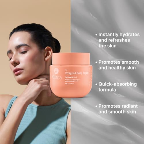 Image of Oteria Whipped Body Yogurt (200Gm) | Body Cream for Deep Hydration, Nourishing, Moisturizing and Glowing Skin | For All Skin Types Men and Women