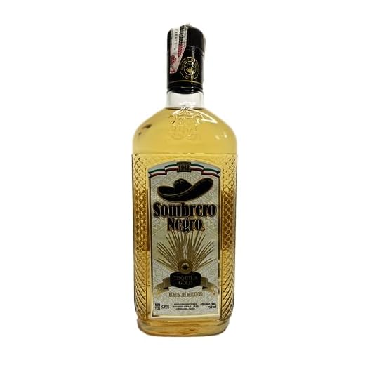 Tequila Sombrero Negro Gold, 750ml