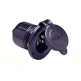 Marinco 150BBI Marine On-Board Charger Inlet Hard Wired 15Amp Black Marine RV Boating Accessories