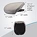M PAIN MANAGEMENT TECHNOLOGIES Lift Assist Cushion for Elderly by Seat Boost, Portable Lifting Cushion Mobility Aid Non-Electric, Firm Memory Foam Support Up to 220 lbs