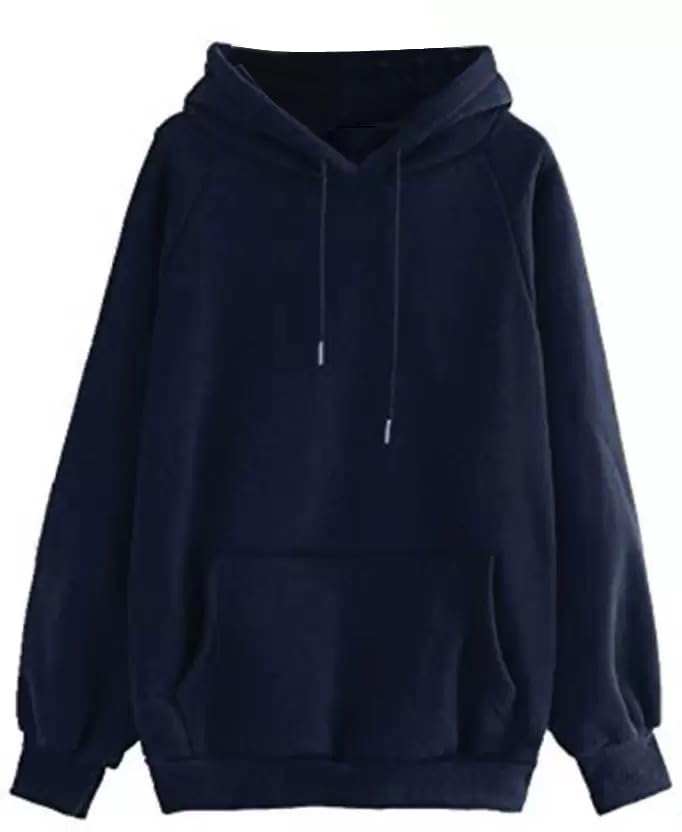 Men's Cotton Lycra Blend Hooded Neck Solid Hoodie Yellow Color Sweatshirt Winter Wear for Men-image-20