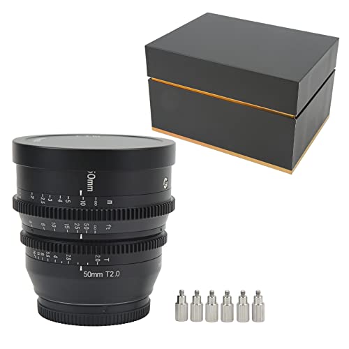 Lente de Cine 50 mm T2.0 Enfoque Manual Profesional - Fernando Cortés