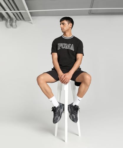 Image of Puma Men's Cotton Regular Fit T-Shirt