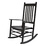 Shine Company Vermont Rocking Chair, Black