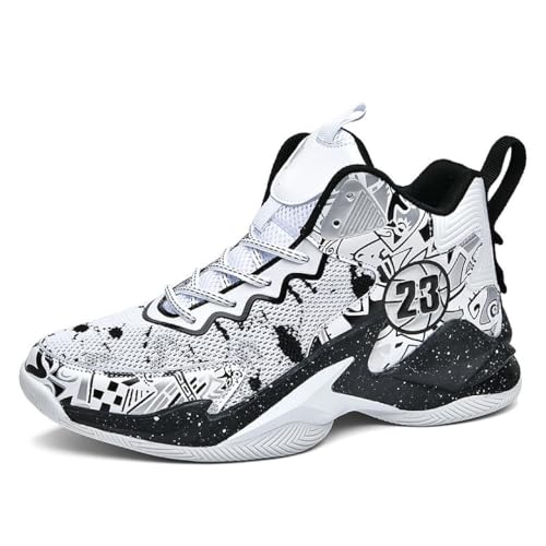 Image of Men's Basketball Shoes Fashion Printed Sneakers