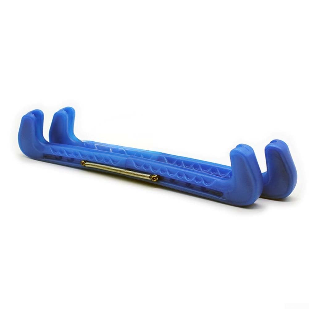 Adjustable Ice Skate Guards Figure Hockey Skates(Blue)
