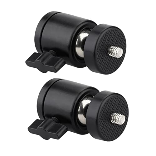 Soporte de de Metal para Cámara Monopie DSLR Accesorios Ligeros Cabezal Esférico Zapata Caliente