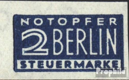 Sellos Prophila Collection Bizone 1948 Notopfer Berlín con marca de agua Z1 Z MNH