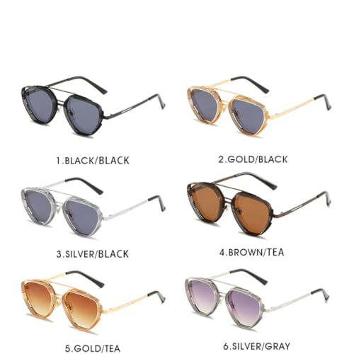 Lunettes œil de chat steampunk rétro punk pour protéger vos yeux avec style - 2