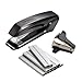 Bostitch Ascend 3 in 1 Stapler with Integrated Remover & Staple Storage, Value Pack with Staples & Remover, Assorted Colors (B210-CC)