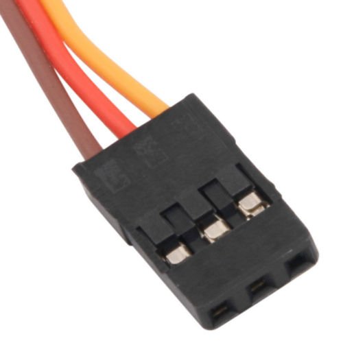 600mm JR Male to Female Servo Receiver Extension Wire Cable for RC Car Plane Helicopter (Pack of 10)
