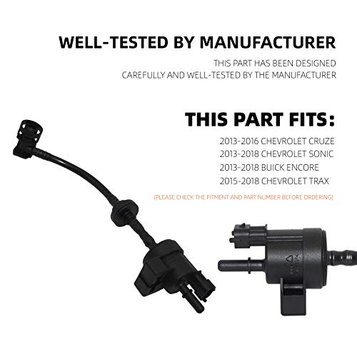 Sikawai 55573017 911409 Vapor Canister Purge Valve Solenoid Compatible