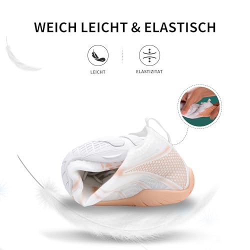 Image of SIOSNETA Hike Barefoot Shoes for Women Men, Breathable Non-Slip Athletic Footwear, Wide Toe Water Shoes for Hiking, Non-Slip Neuropathy Shoes for Women Men, Grounded Comfort wear
