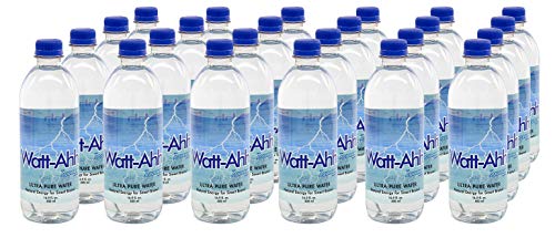AquaNew’s Watt-Ahh® – Premium Polarized Water for Energy and Health – Case of 24 – 16.9 Oz. Bottles