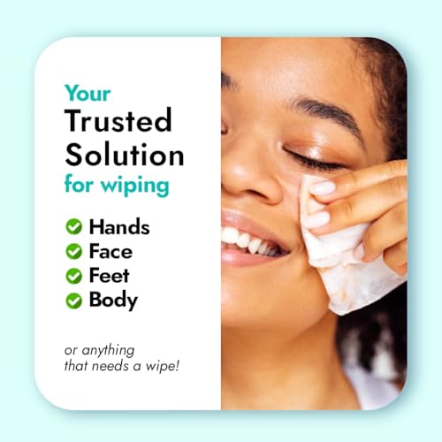Image of Claret Refreshing Wet Wipes With Aloe Vera & Mint For Face & Body | 25 Pulls | 100% Ultra Purified Water | pH Balanced & Alcohol-Free (Pack of 6)