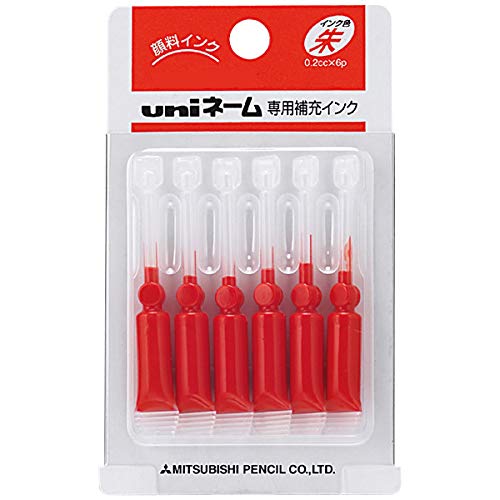 サイユイ・インク・ライトレッド Amazon | 三菱鉛筆 EZ-10(イージー・テン)専用 朱色 補充インク 6本