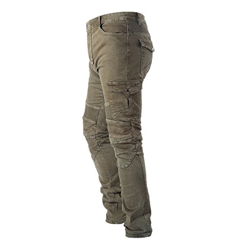 Men Motorcycle Riding Pants Denim Jeans with Protect Pads Equipment2
