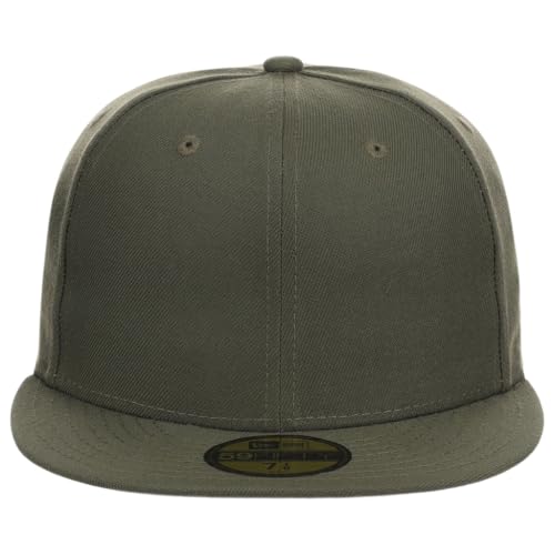Image of New Era Blank Custom 59FIFTY Fitted Flat Bill Cap
