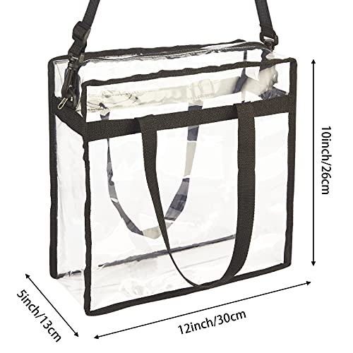 Natural Style Clear Tote Bag Stadium Security Approved thumb #2