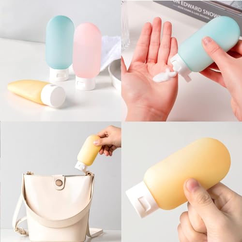 Flacons de voyage cosmétiques liquides 11 pièces ensemble portable pour shampoing gel douche lotion crème
