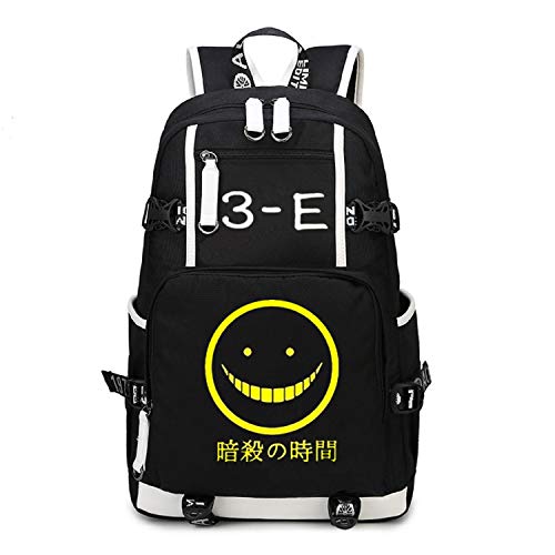 YOYOSHome Anime Assassination Classroom Cosplay Backpack Luminous Rucksack Bookbag Daypack Laptop School Bag