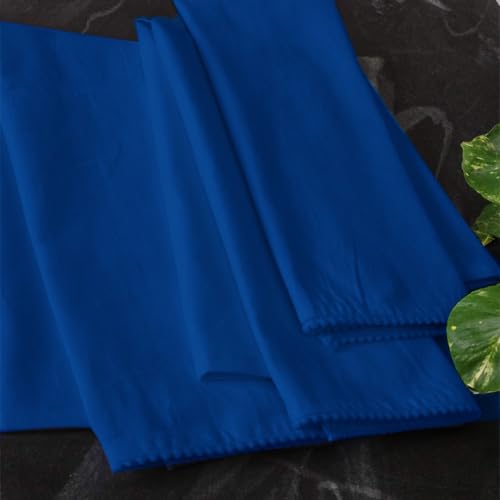 Image of TARAN LIVING Kitchen Towels 100% Cotton Solid Kitchen Dish Cloths Hand Towel Reusuable Dish Towel for Cleaning & Drying Tea Towels Set with Hanging Loop - 18 inchx28 inch -Blue, Pack of 6