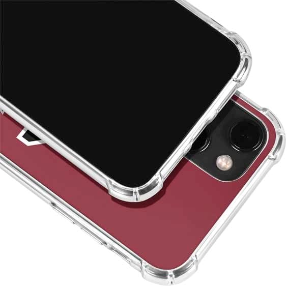 Skinit Clear Phone Case Compatible with iPhone 13 - Officially Licensed University of South Carolina Gamecocks Logo Red Design