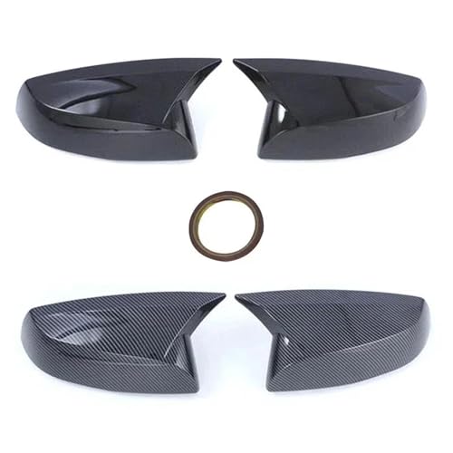 Coques de rétroviseurs Toyota RAV4 look urbain chic noir brillant - 4